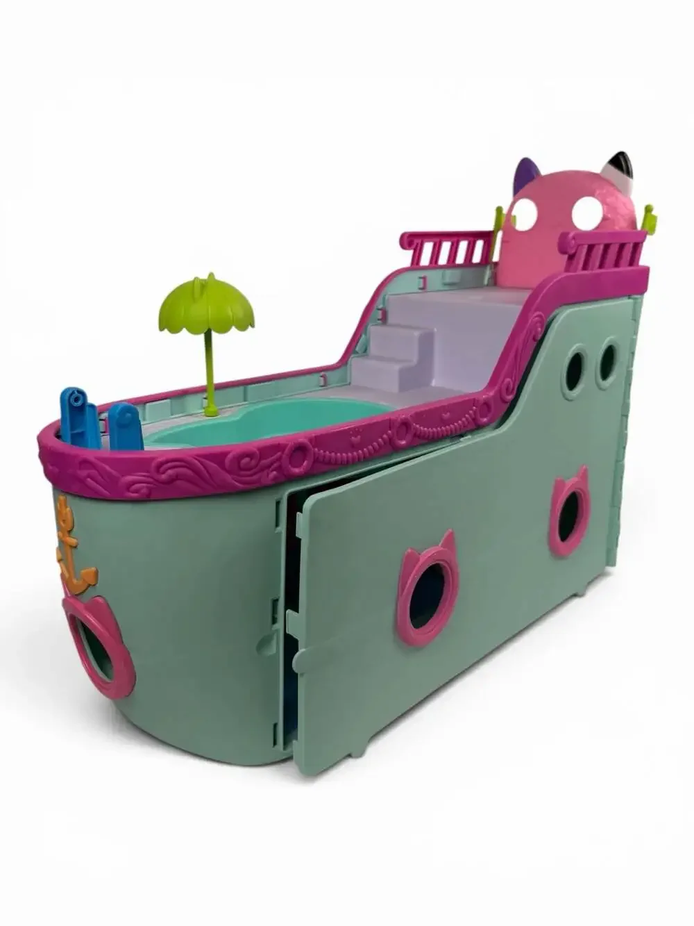 Gabby's Dollhouse Gabby Cat Friend Ship Cruise Liner Playset